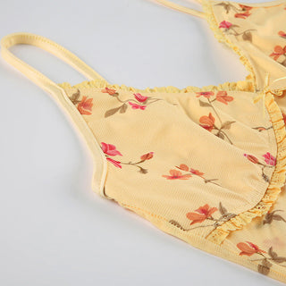 Slim floral vest