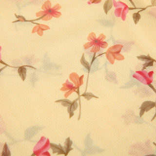 Slim floral vest