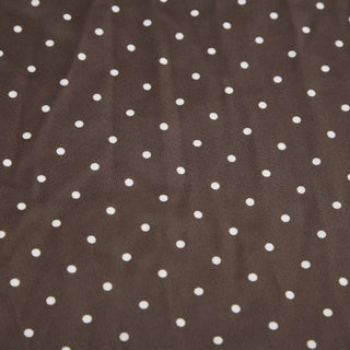 Polka dot V-neck hip skirt