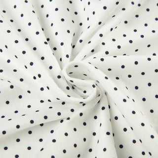 Polka dot slim top