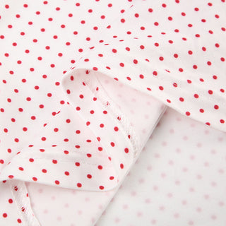 Polka dot slim top