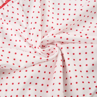 Polka dot slim top