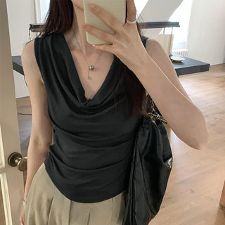 Sleeveless Swing Leading Vest
