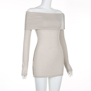 Slim off-shoulder top