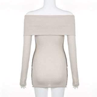 Slim off-shoulder top