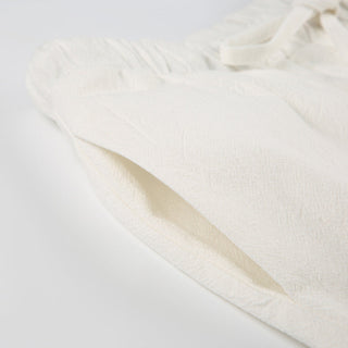 Solid color Loose fit pants