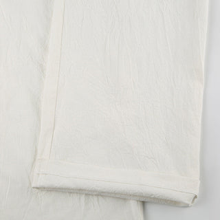 Solid color Loose fit pants