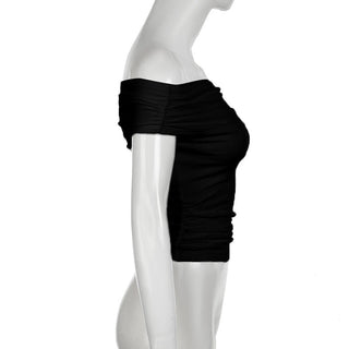 Ribbon tie irregular knitted top