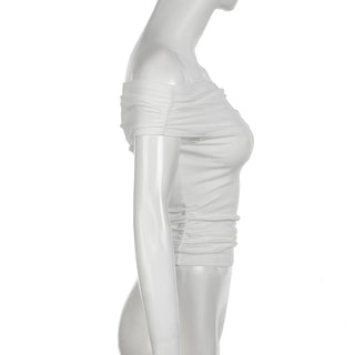 Ribbon tie irregular knitted top