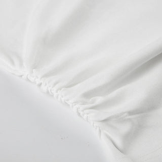 Ribbon tie irregular knitted top