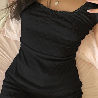 Pure Color Short-sleeved T-shirt