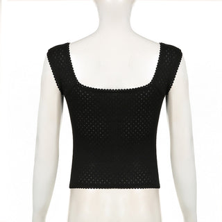 Pure Color Short-sleeved T-shirt