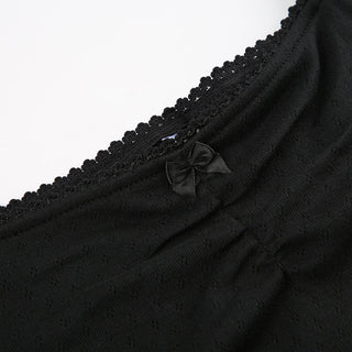 Pure Color Short-sleeved T-shirt
