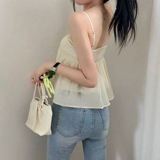 Loose solid color Camisole top