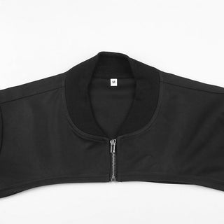 Workers' style zipper shirt