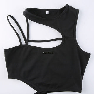 Hollow suspender vest