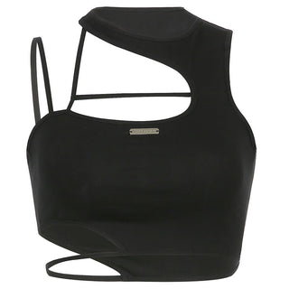 Hollow suspender vest