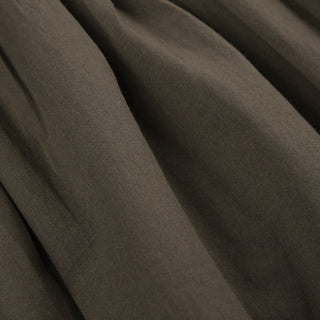 Lace stitching A -line skirt