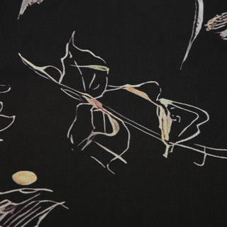 Floral graphic skirt