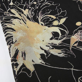 Floral graphic skirt