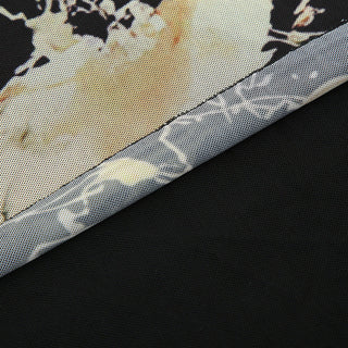 Floral graphic skirt