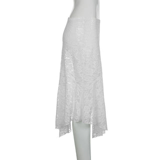 lace irregular Sweet skirt