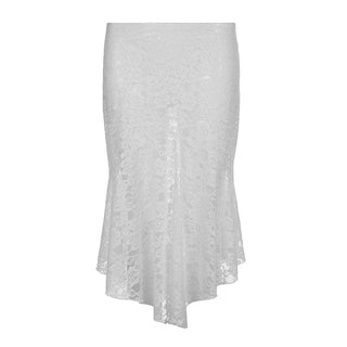 lace irregular Sweet skirt