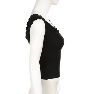 Basic solid color vest