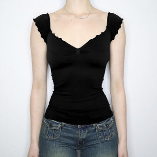 Basic solid color vest