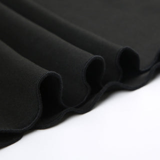 Rose graphic V -neck dress