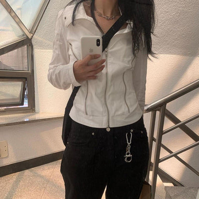 Wind proof solid color jacket