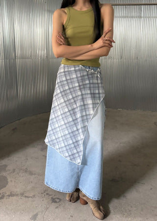 Korean summer chiffon skirt
