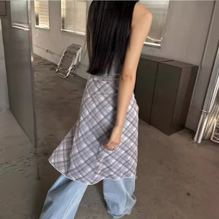 Korean summer chiffon skirt