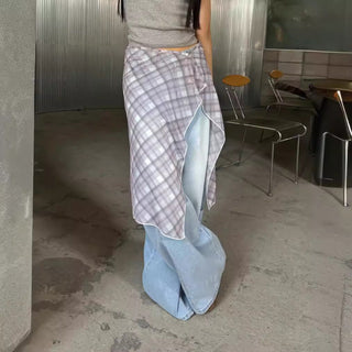 Korean summer chiffon skirt