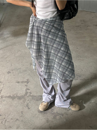 Korean summer chiffon skirt
