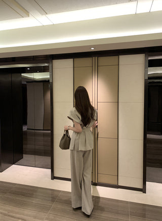 Korea Chic two-piece suit