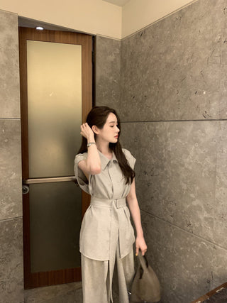 Korea Chic two-piece suit