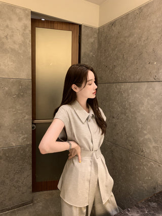 Korea Chic two-piece suit