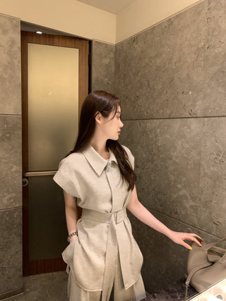 Korea Chic two-piece suit