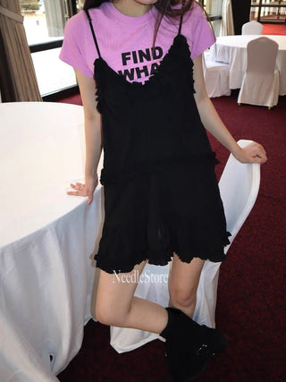 Korean layered skirt dress