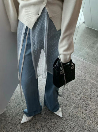 Korean strap skirt