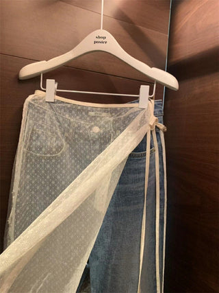 Korean strap skirt