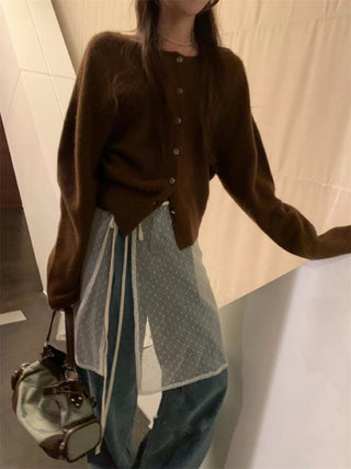 Korean strap skirt