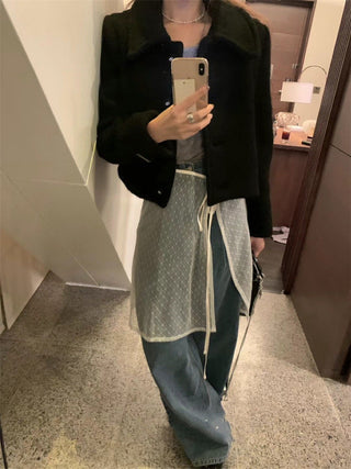 Korean strap skirt