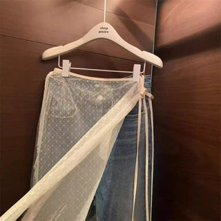 Korean strap skirt