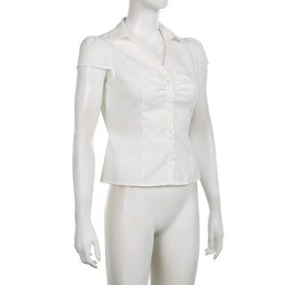 Slim solid color shirt