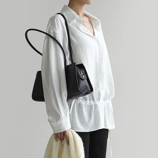 Draped Long-sleeved Top