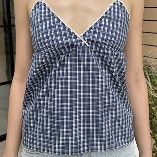 Contrast Lace V-neck Camisole top