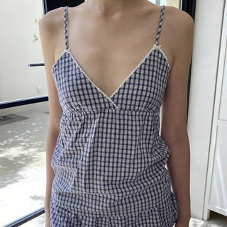 Contrast Lace V-neck Camisole top