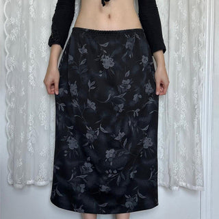vintage graphic elegant skirt